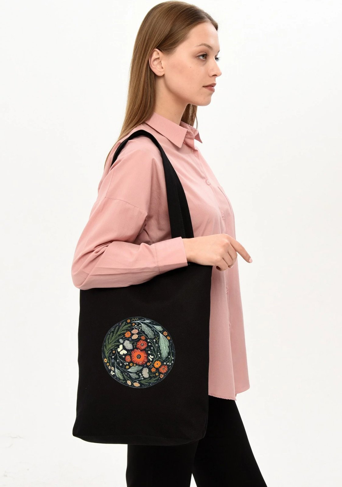 Çantë tote Zoozie Bags, e zezë, 1467