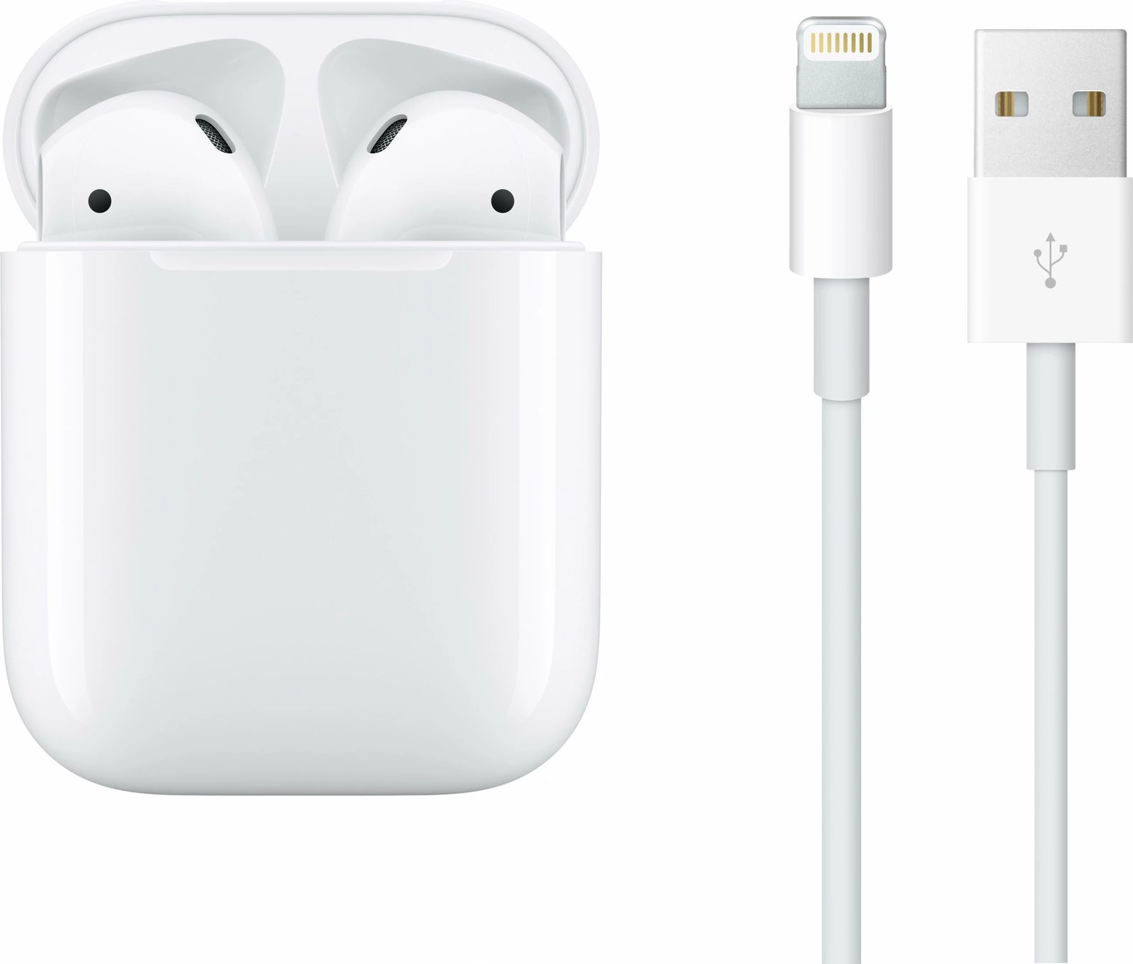 Kufje Apple AirPods (2nd generation), True Wireless Stereo (TWS), Calls/Music, 46 g, Headset, White