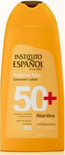 Losion për diell Instituto Español Aloe Vera SPF50+, 300ml