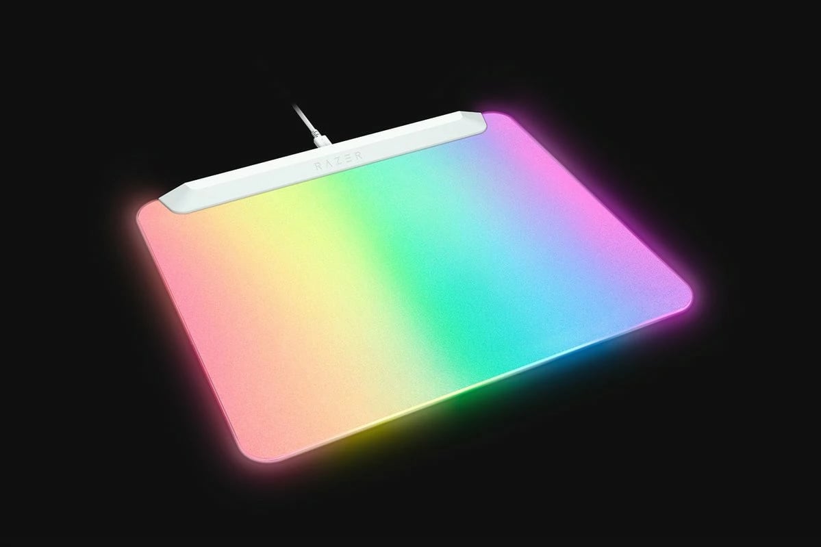 Mauspad Razer Firefly V2 Pro, RGB, 1x USB, i bardhë