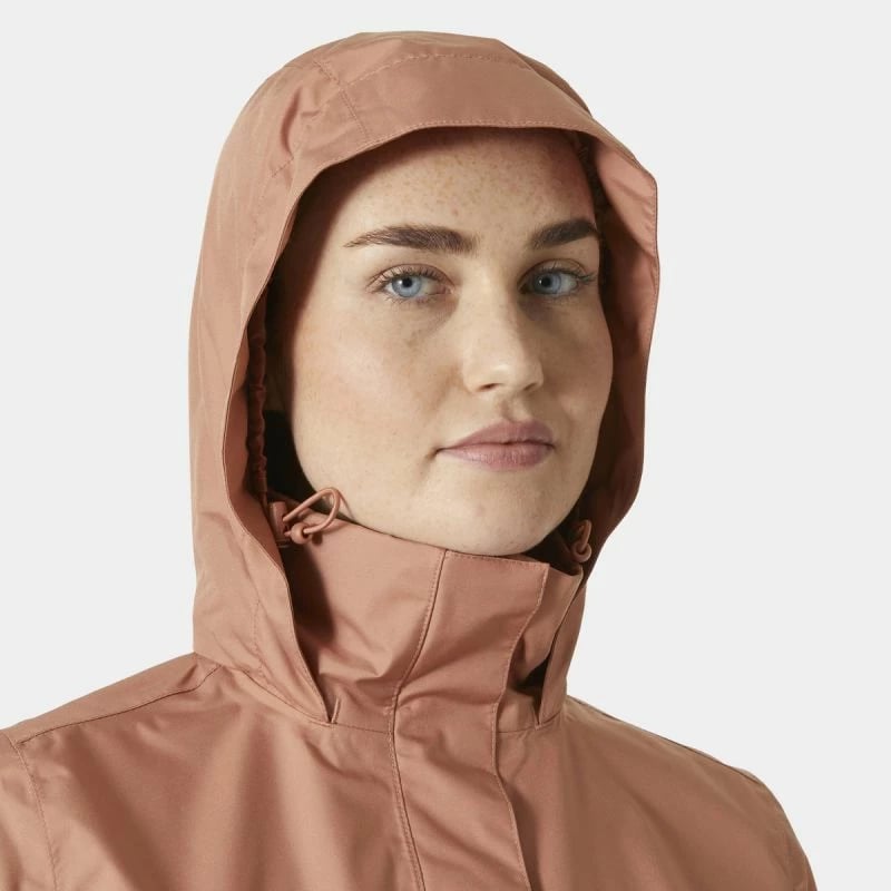 Jakne Helly Hansen femra, kafe portokalli
