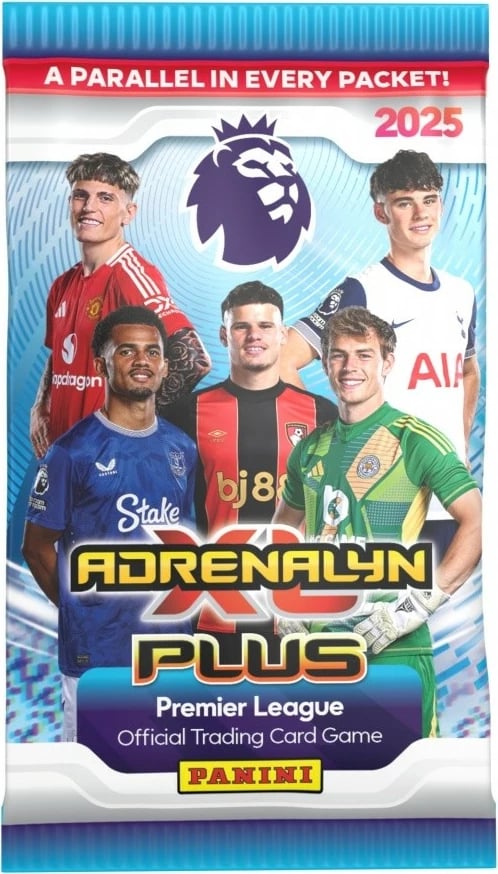 Set kartash koleksionuese Panini Premier League PLUS 2025, 24 copë