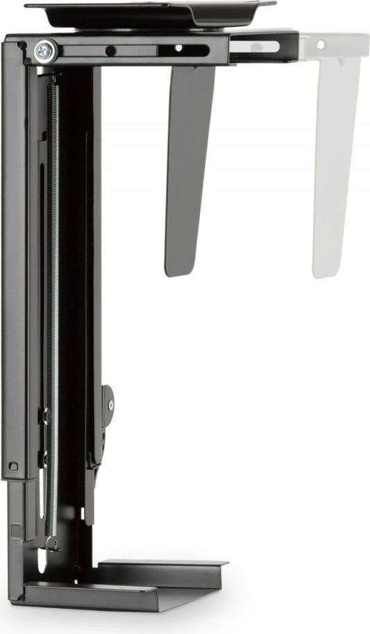 Mbajtës universal për kasë kompjuteri Digitus DA-90411, i zi, montim nën tavolinë