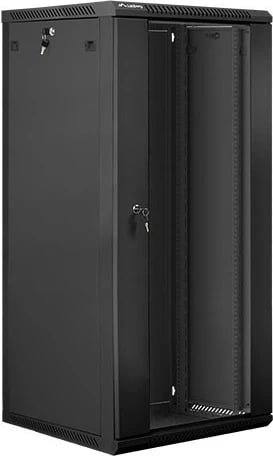 Kabineti RACK LANBERG WF01-6627-10B, me derë xhami