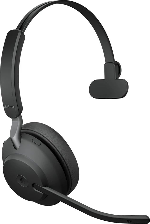 Kufje Jabra Evolve2 65 USB-A MS Mono, Bluetooth, e zezë