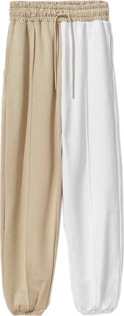 Trenerka të poshtme për femra Comme Des Fuckdown, të bardha/bezhë