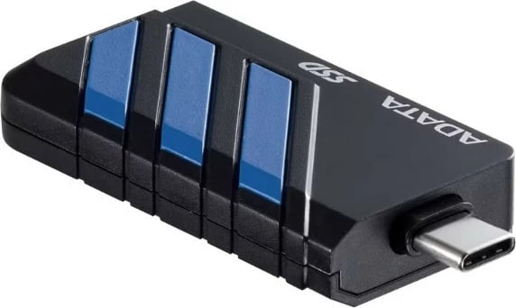 Disk i jashtëm SSD Adata SC735, 1TB, USB 3.2 Gen2 Type-C, Zi/Blu