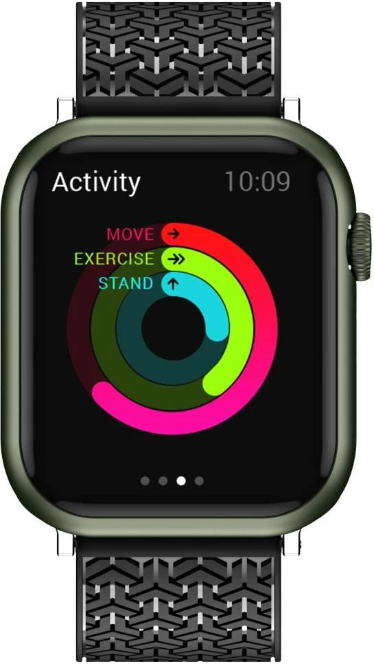 Rrip për smartwatch Hurtel Strap Y për Apple Watch 42/44/45mm, TPU, i zi Rrip për smartwatch Hurtel Strap Y për Apple Watch 42/44/45mm, TPU, i zi