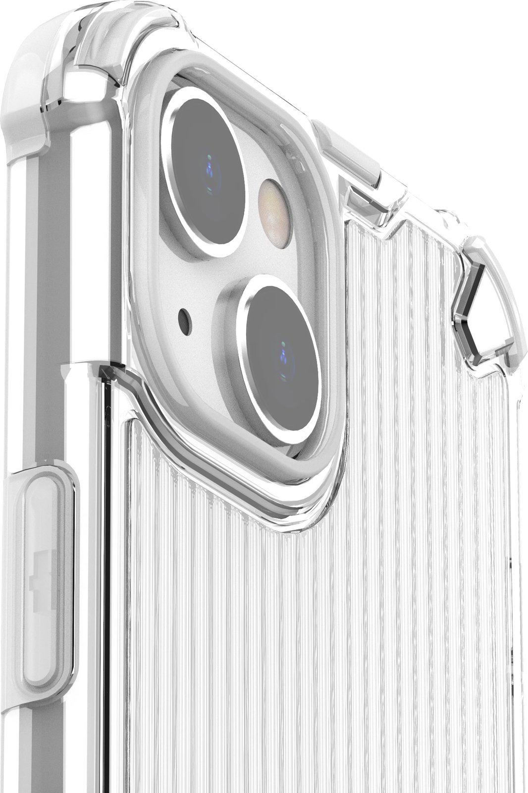 Mbështjellës Hurtel Ombre Protect Case për iPhone 14 Plus, rozë-kaltër
