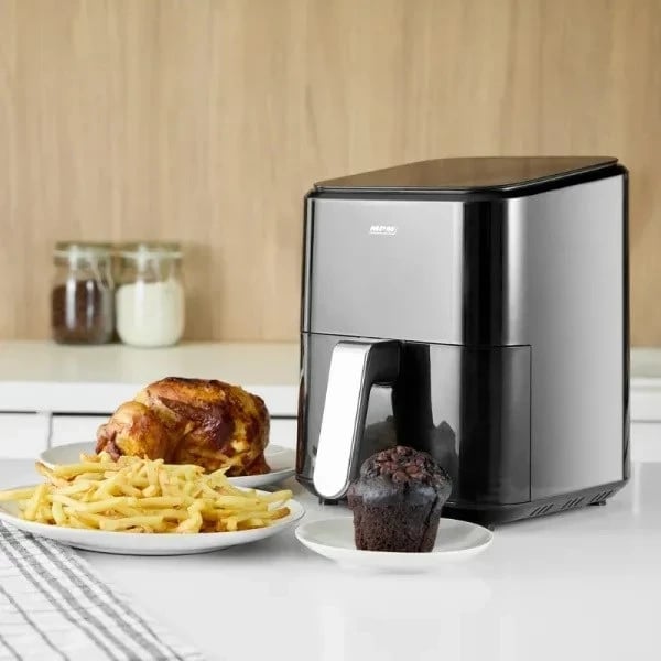 Fritezë ajri MPM MFR-11, 1400 W, e zezë