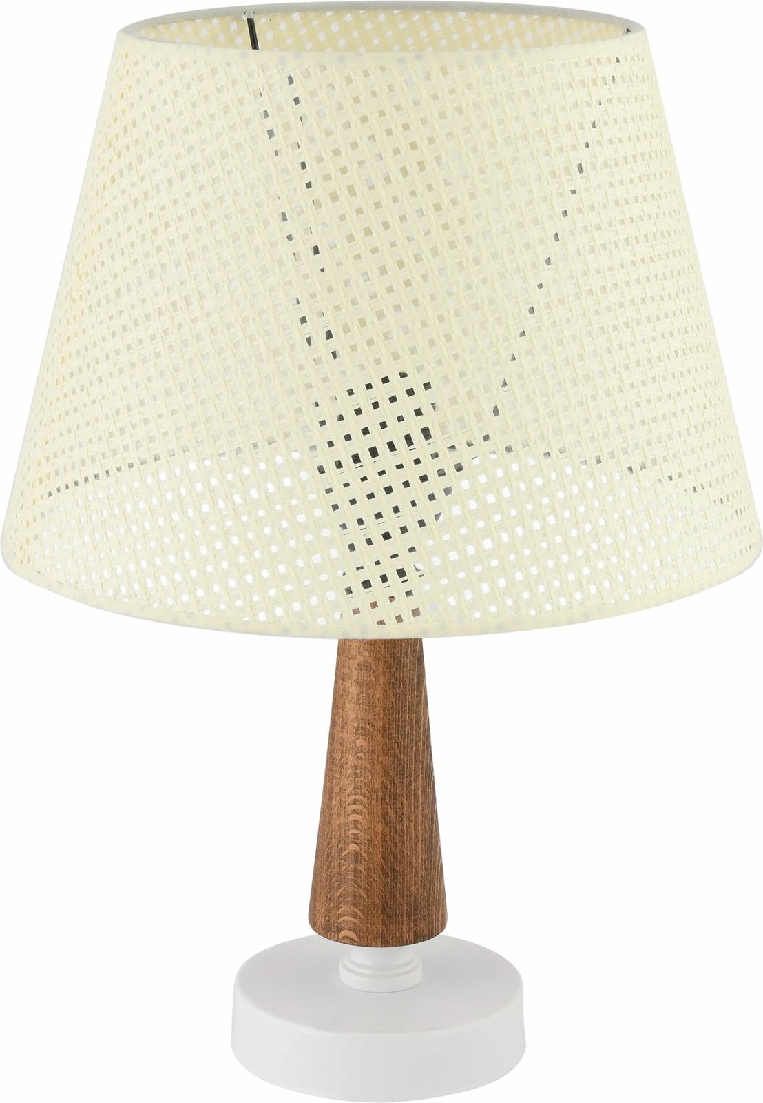 Llambë tavoline Opviq, 302 Hazeran, krem, kafe, e bardhë