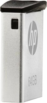 Pendrive HP HPFD222W-64, 64GB, USB 2.0, zi/argjendtë