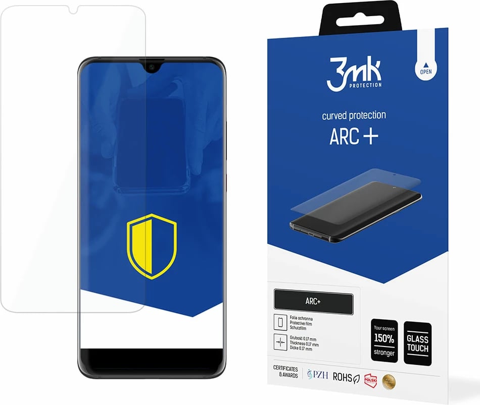 Folje mbrojtëse për ekran Huawei P30 Pro 3mk ARC+, transparente