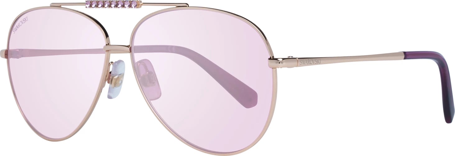 Syze dielli për femra Swarovski, rose gold 