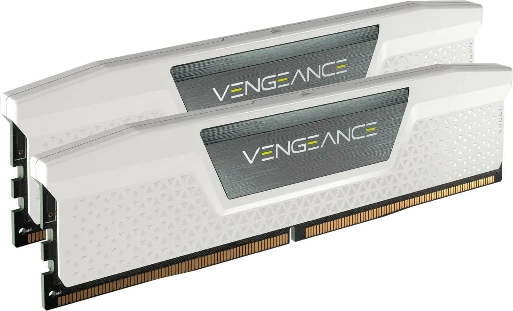 RAM Memorje Corsair Vengeance RGB 32GB (2x16GB) DDR5 5600MHz, e bardhë