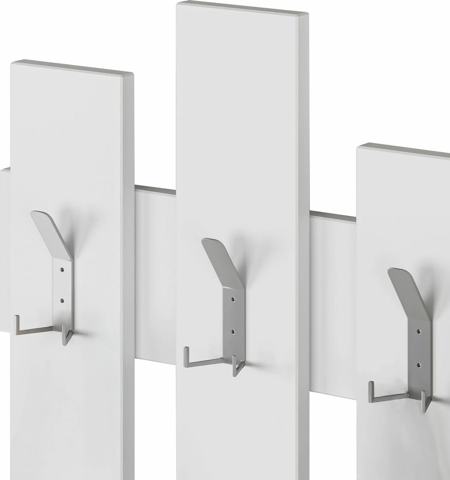 Varëse muri Skye Decor, model valë, e bardhë