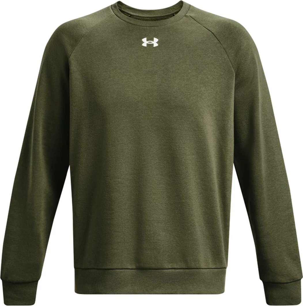 Duks Under Armour Rival Fleece Crew për meshkuj, Khaki