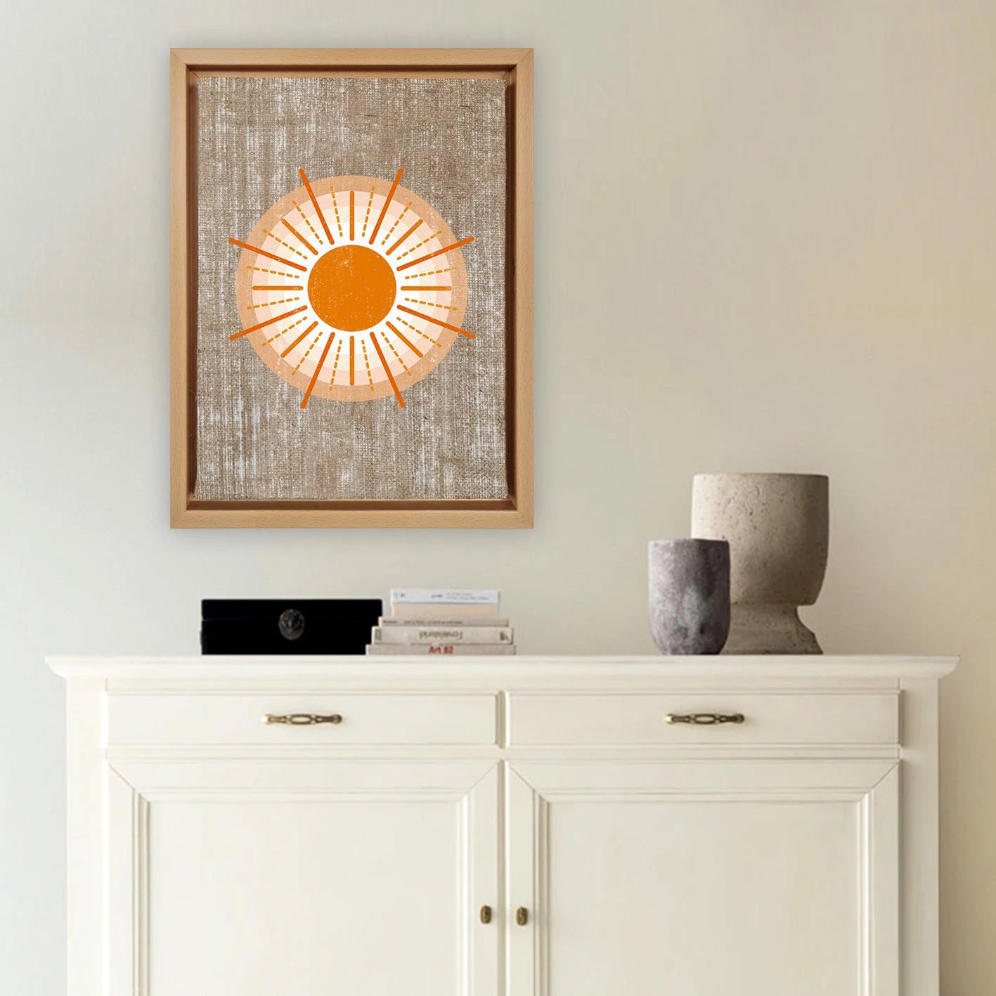 Pikturë dekorative në kanavacë, shumëngjyrëshe, Wallity, LNJ31803389446, 36x46cm