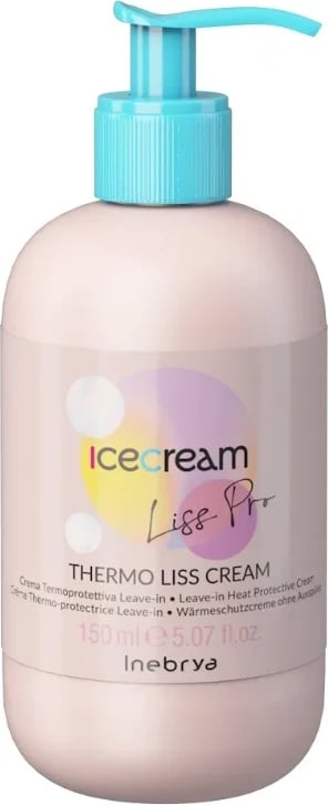 Krem Icecream Inebrya Liss Pro Thermo Liss Cream, 150 ml