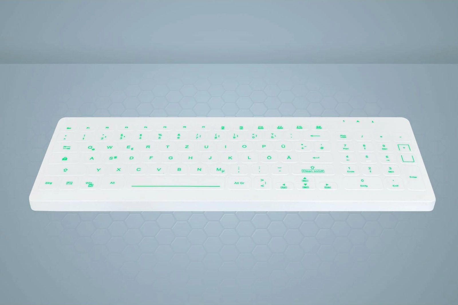 Tastierë Cherry AK-CB7012, Wired, USB, Scissor key switch, Bardhë