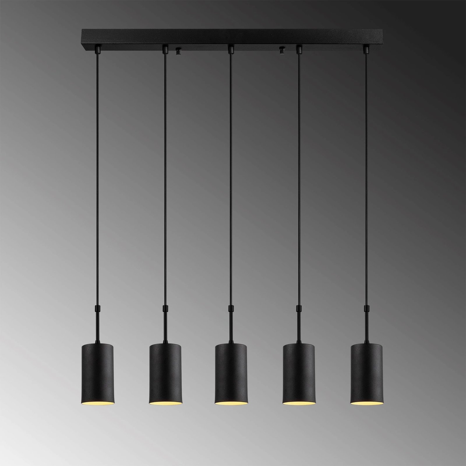 Llambë varëse moderne Opviq, Camel 5, e zezë