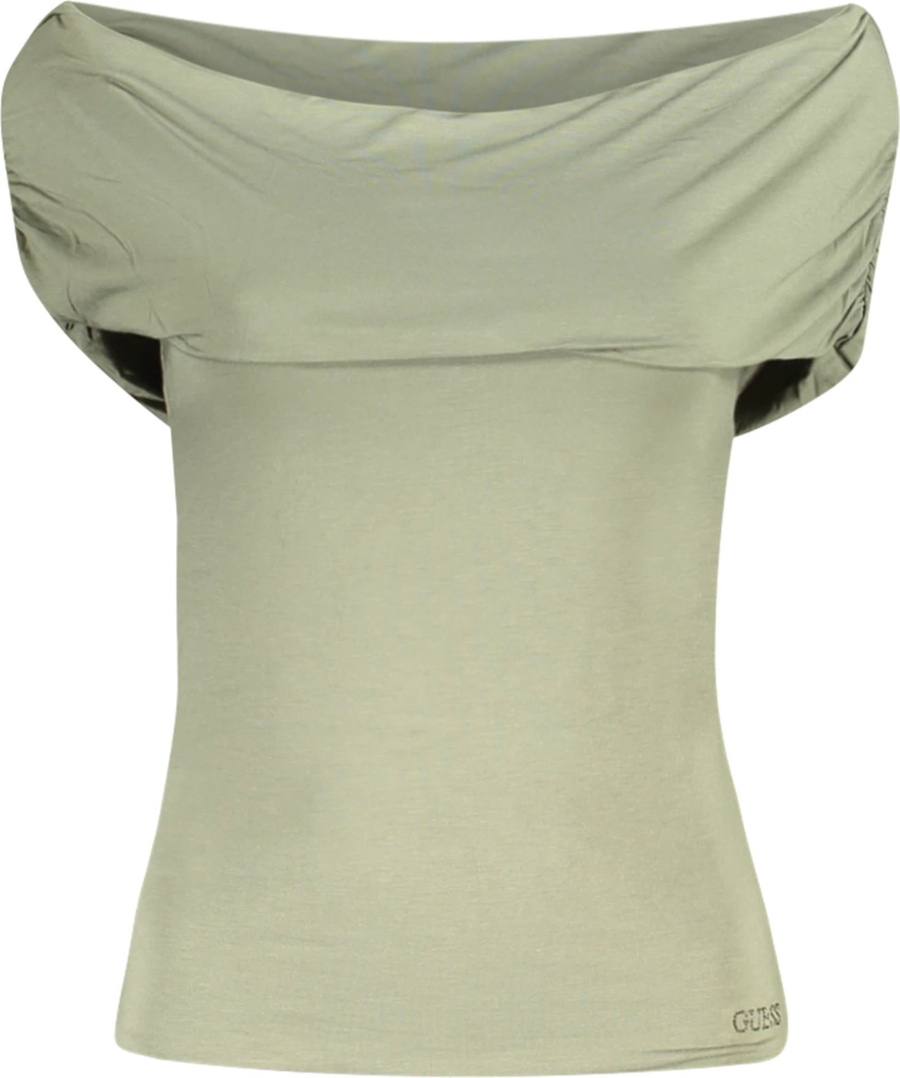 Maicë femra GUESS JEANS, e gjelbër