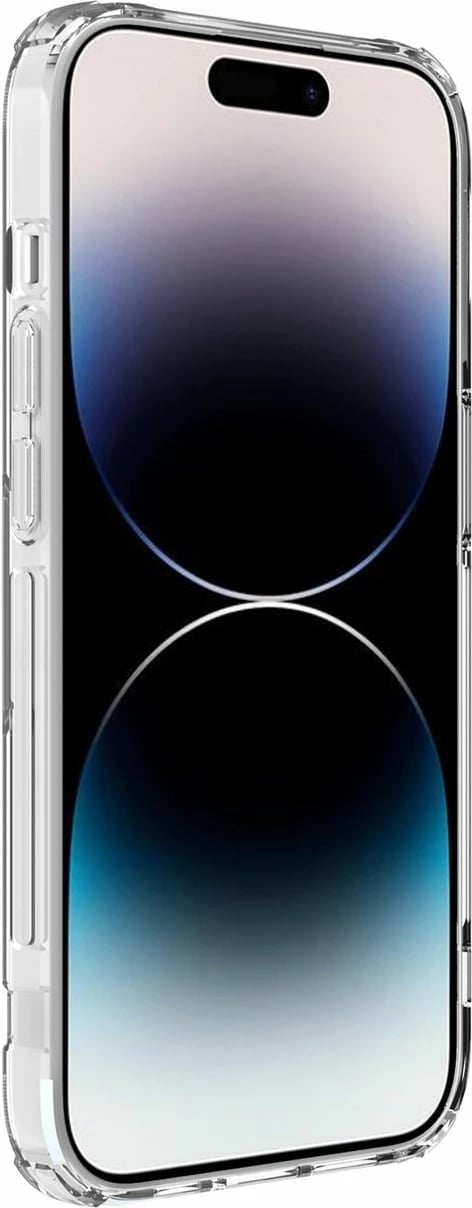 Mbështjellës Nillkin Nature Pro për iPhone 14 Pro Max, Transparent, i bardhë