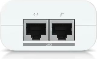 Adapter PoE+ UBIQUITI UACC-PoE+-2.5G, 2.5G Gigabit, 48 V, i bardhë