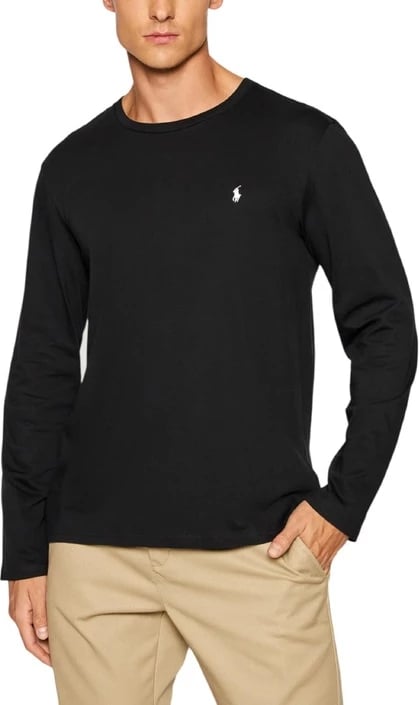 Maicë për meshkuj Ralph Lauren, e zezë