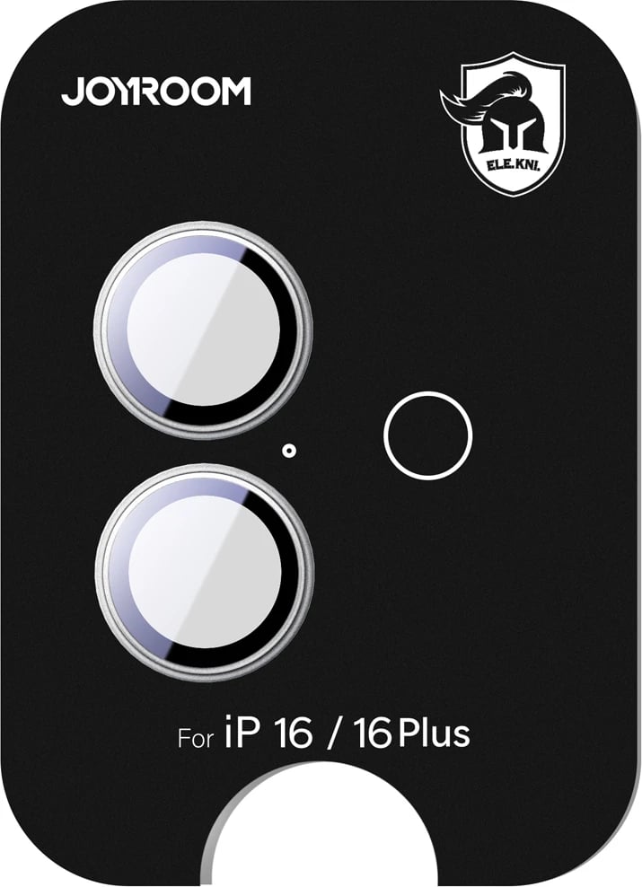 Mbrojtës xhami për lente Joyroom JR-MFY0256 për iPhone 16/16 Plus, argjend