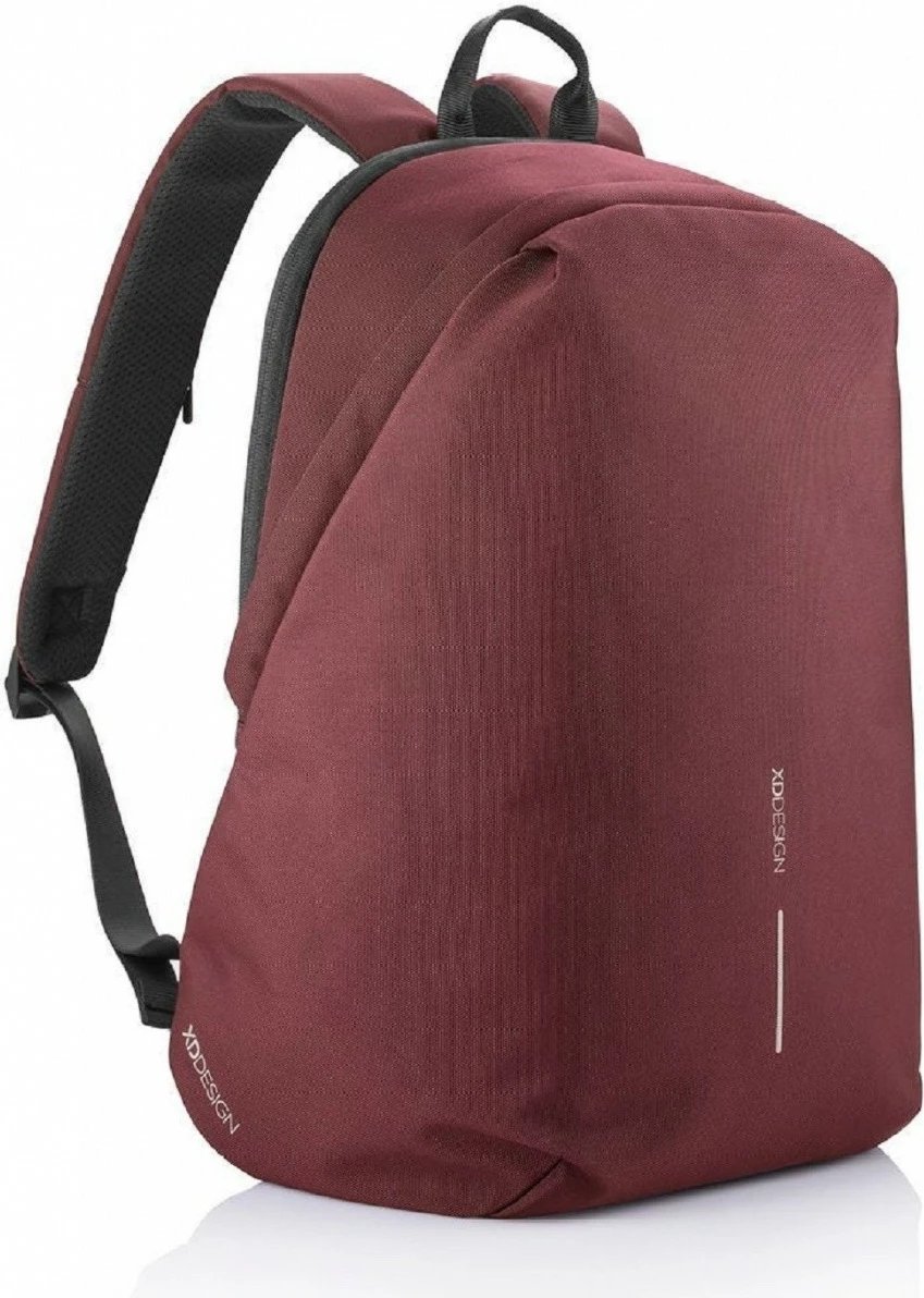 Çantë shpine XD DESIGN BOBBY SOFT, 13-16L, për laptop 15.6", e kuqe