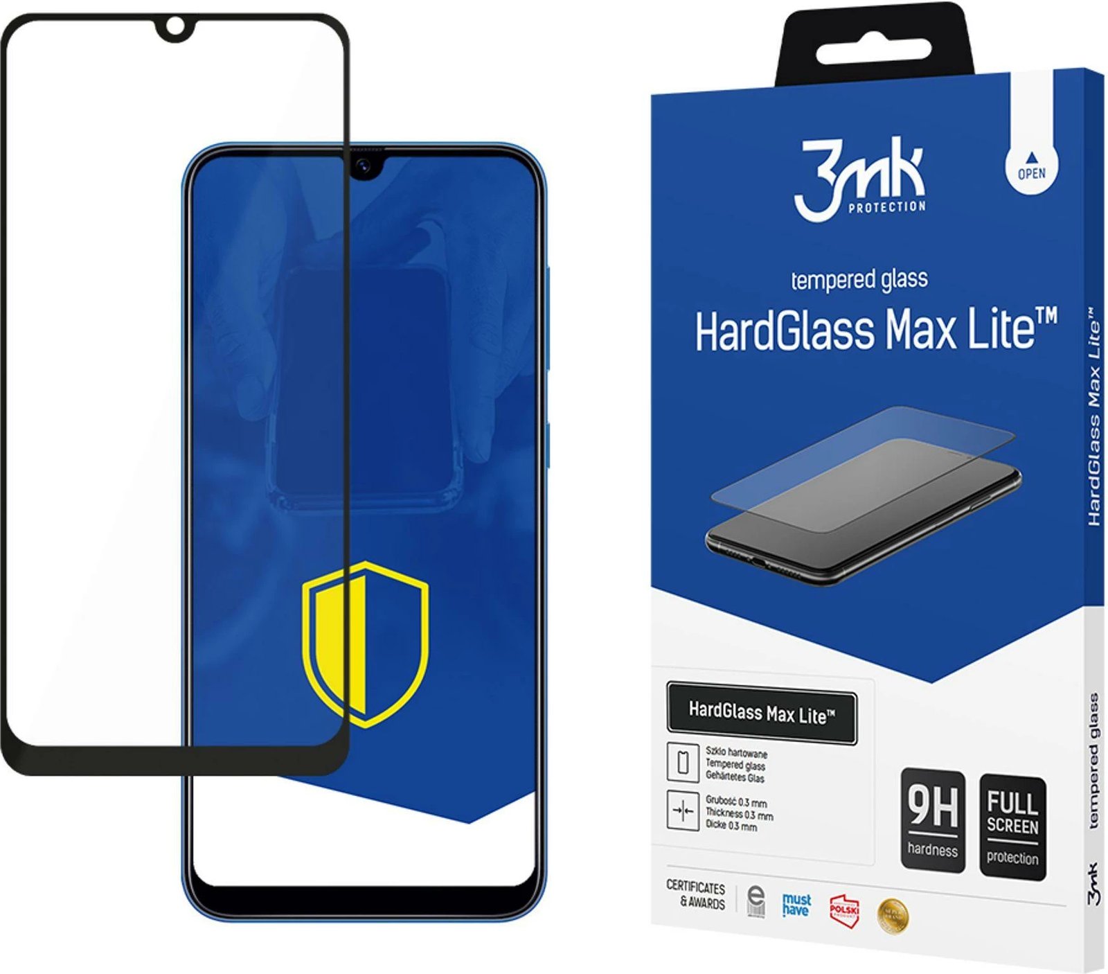 Xham mbrojtës 3mk HardGlass Max Lite për Samsung Galaxy A40