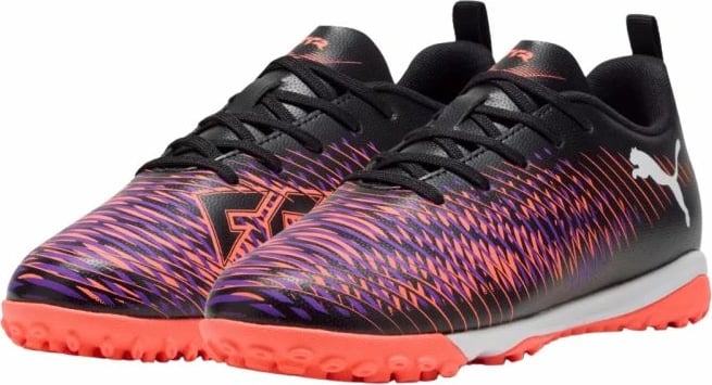 Çizme futbolli për fëmijë Puma, të zeza