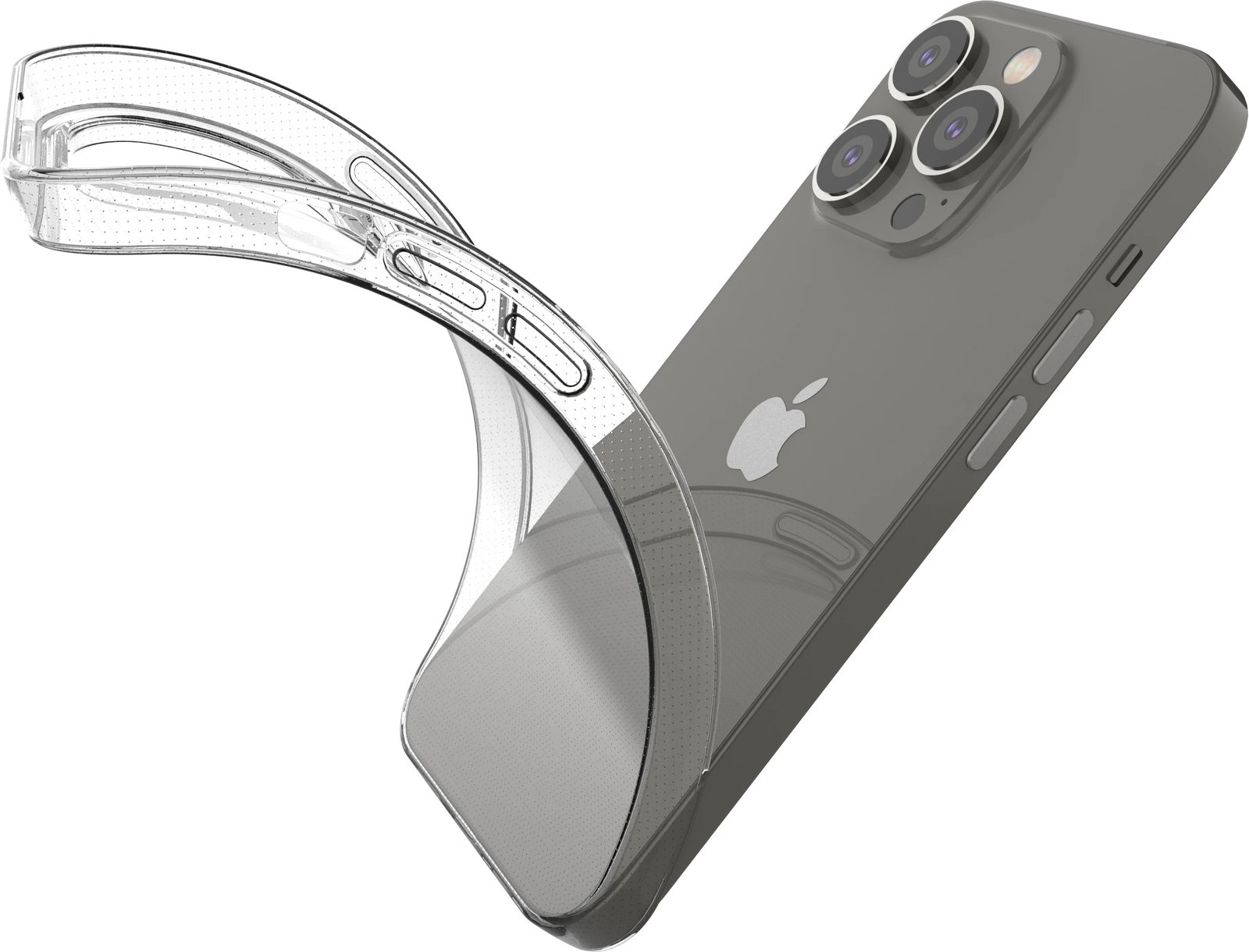 Mbështjellës Hurtel Ultra Clear 0.5mm për iPhone 14 Pro, Transparent