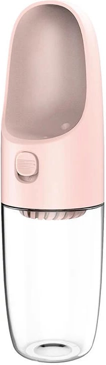 Shishe udhëtimi për kafshë Dogness D02, 400 ml, rozë