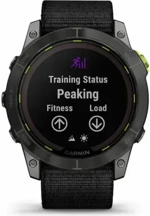 Orë sportive Garmin unisex, e zezë
