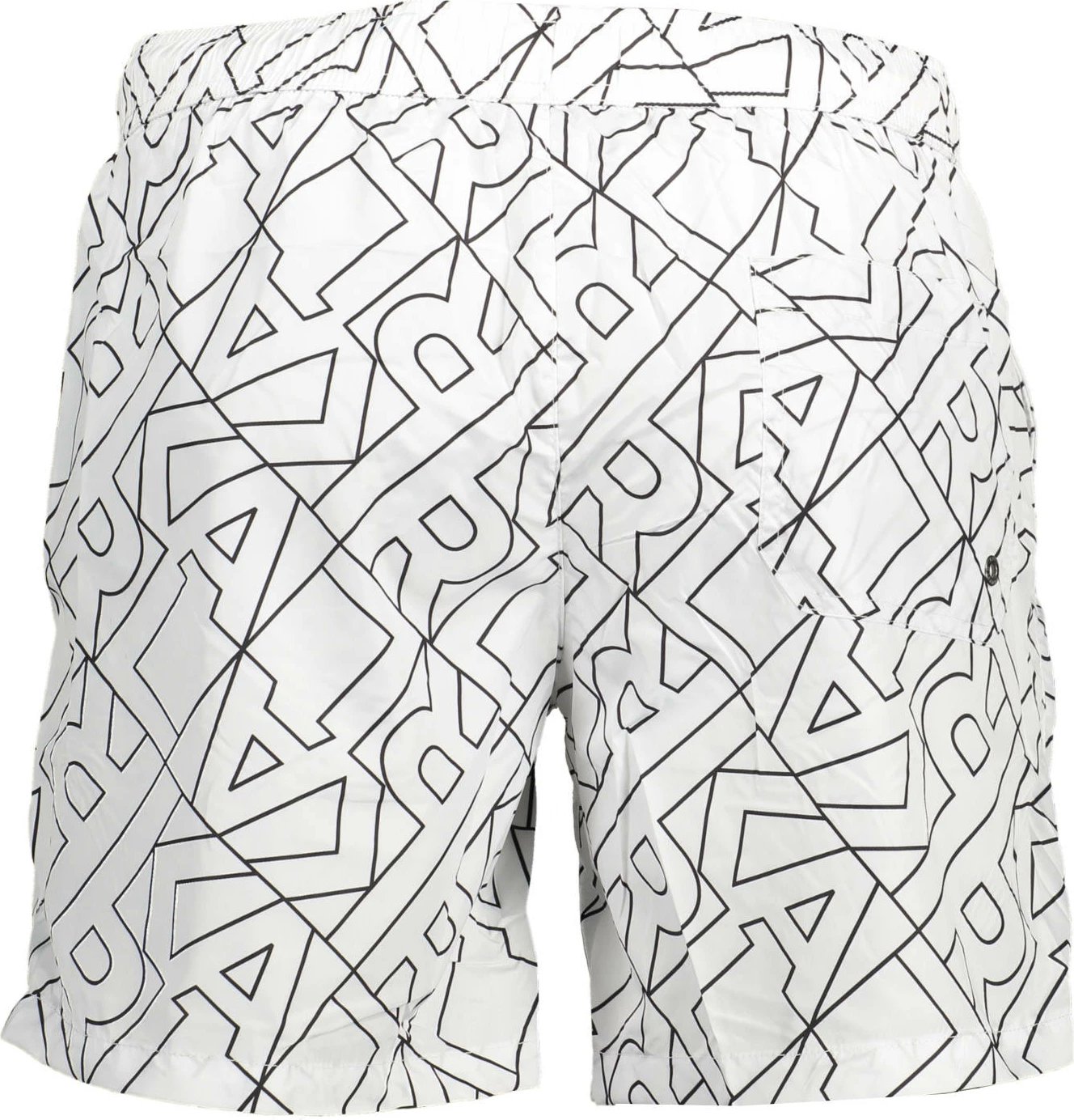 Të poshtme noti KARL LAGERFELD BEACHWEAR për meshkuj, të bardha