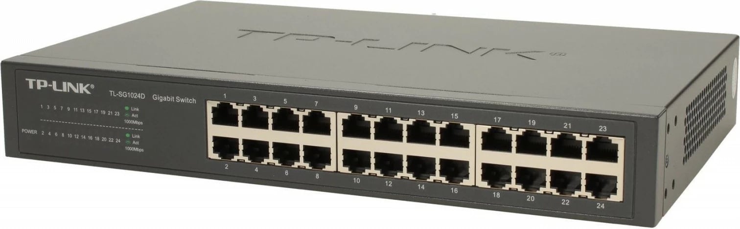 Switch TP-LINK TL-SG1024D, 24 porta, Desktop, i zi