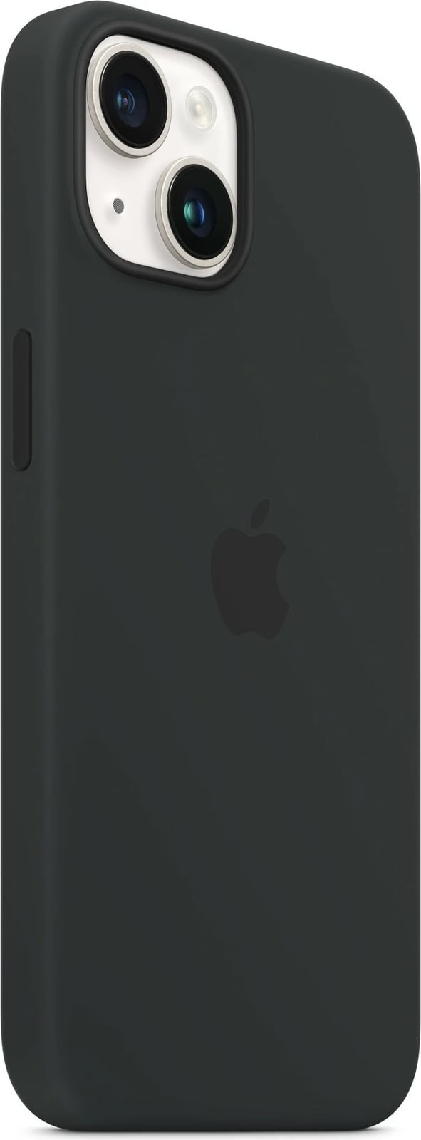 Mbështjellës silikon për iPhone 14 Apple, MagSafe, Ngjyrë e zezë