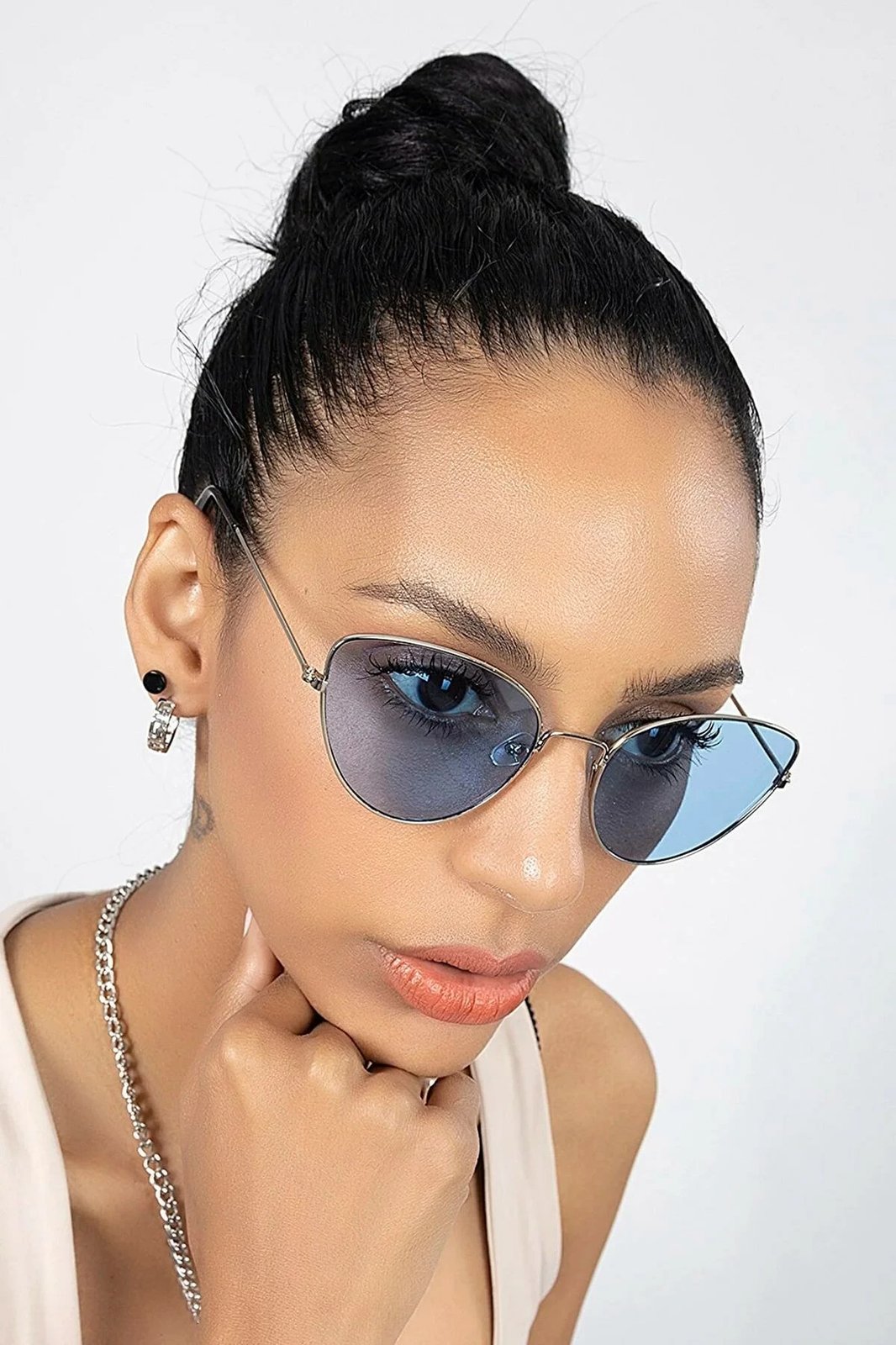 Syze dielli për gra, Jumeon, Pl22Kg009R006, argjend dhe kaltër