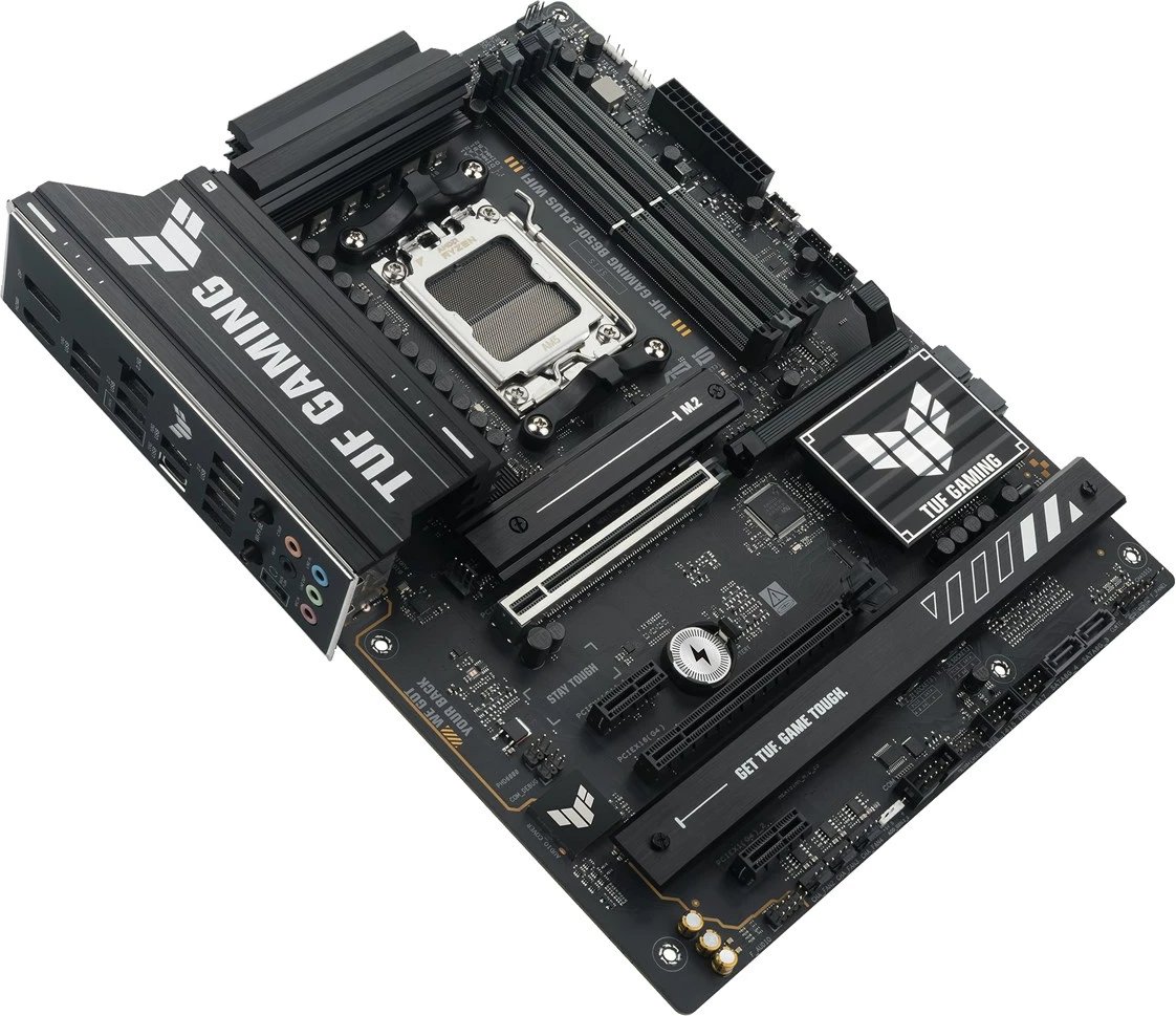 Pllakë amë ASUS TUF GAMING B650E-PLUS WIFI, Socket AM5, ATX, Wi-Fi 6E, E zezë