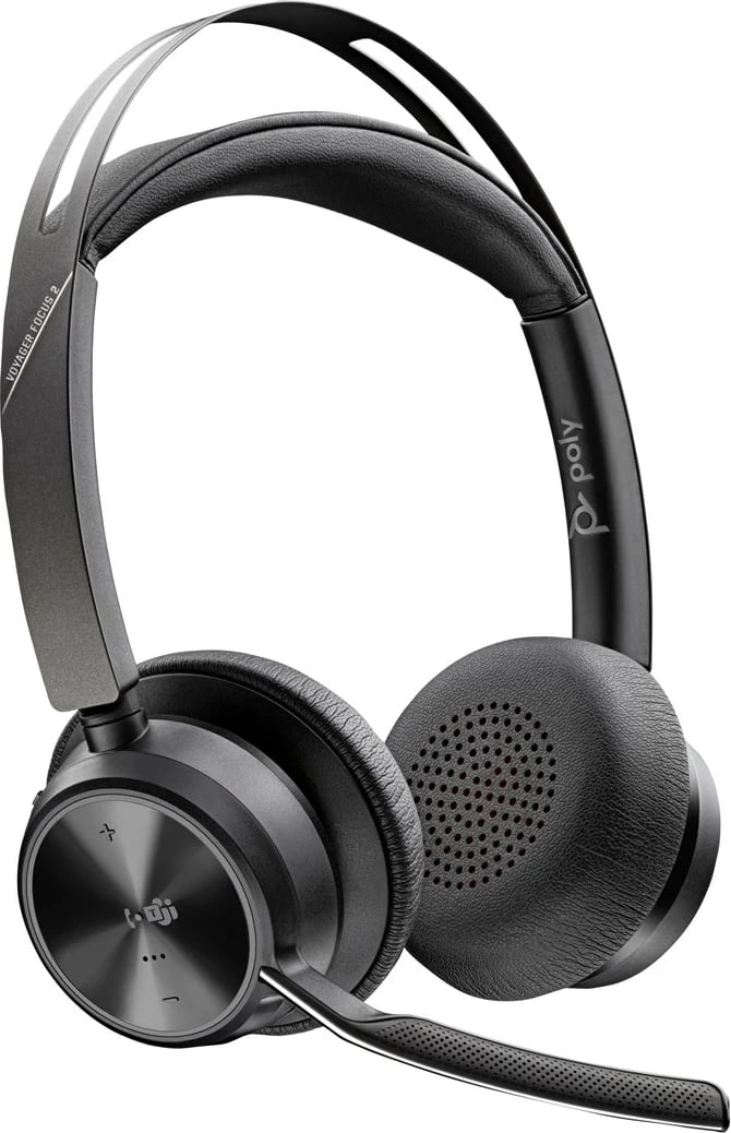 Kufje Poly Voyager Focus 2 Microsoft Teams Certified USB-C-C Headset +USB-C/A Adapter