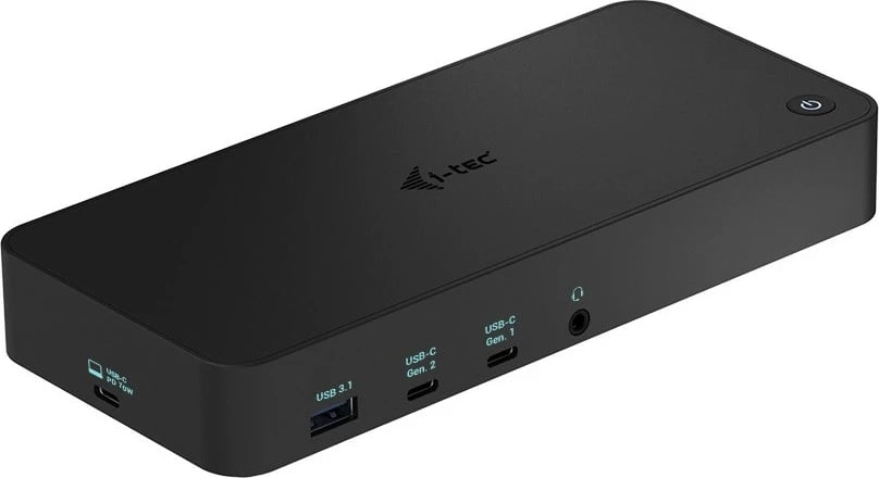 Docking station i-tec CATRIPLEDOCKPDPRO, 3x4K, USB 3.0/USB-C/Thunderbolt, Power Delivery 100W, e zezë