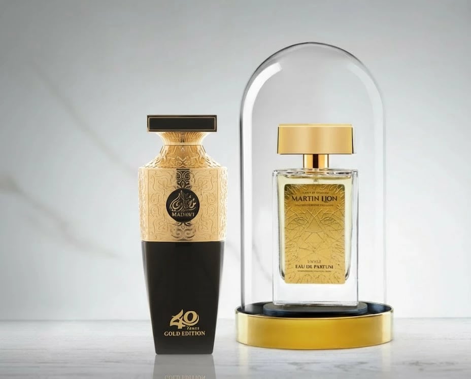 Eau de Parfum Martin Lion U23 Inspired by: Arabian Oud Madawi 40 Years Gold Edition, 50ml