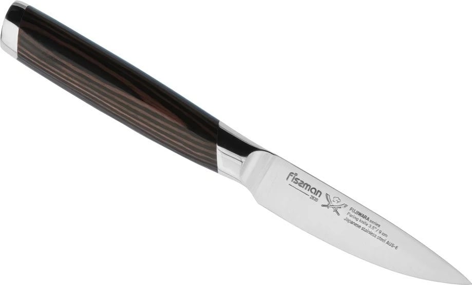 Thikë qëruese Fissman Fujiwara 2820, 9 cm, çelik