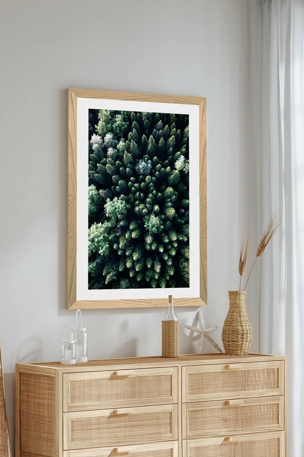 Pikturë dekorative, Wallity, Tekhammdf10, shumëngjyrëshe, 33x48cm