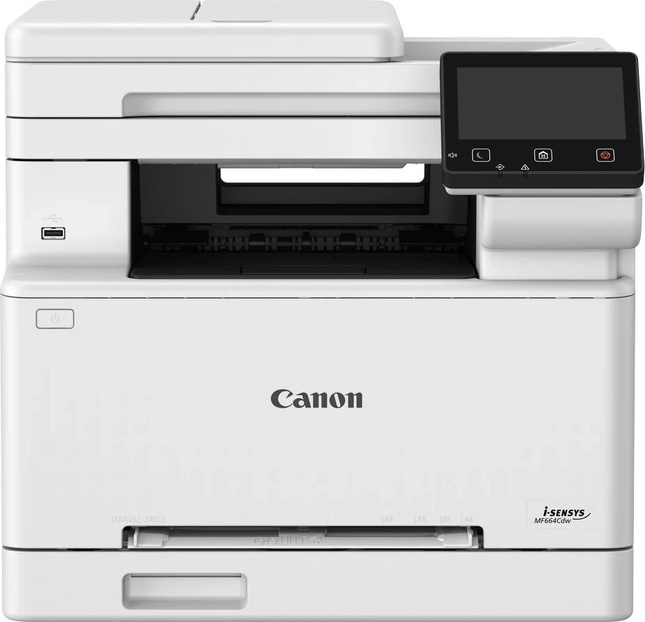 Printer laser Canon i-Sensys MF664Cdw, multifunksional, A4, i bardhë