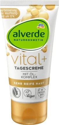 Krem dite hidratues Alverde Vital+, 50 ml