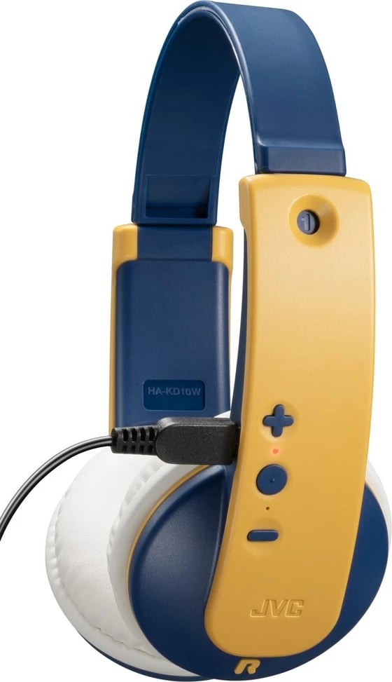 Kufje me bluetooth JVC HA-KD10W, e kaltërt / e verdhë
