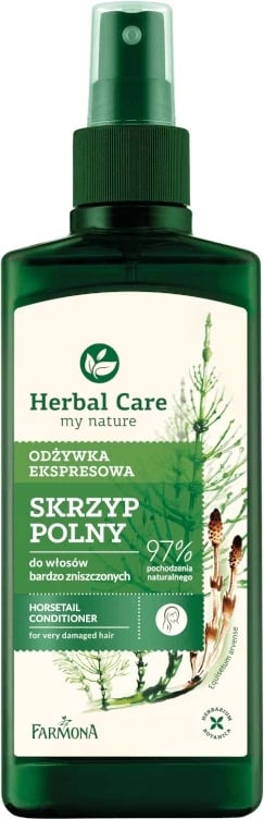 Kondicioner pa shpëlarje për femra Farmona Heral Care Horsetail Polish Express, 200ml